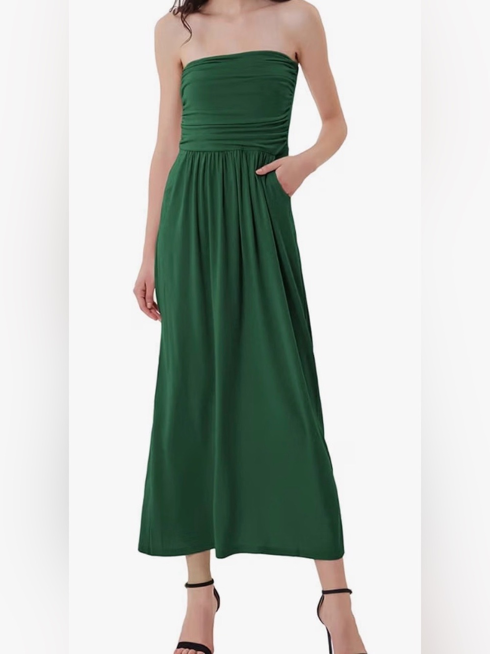 NEW Grace Karin Green Maxi Dress